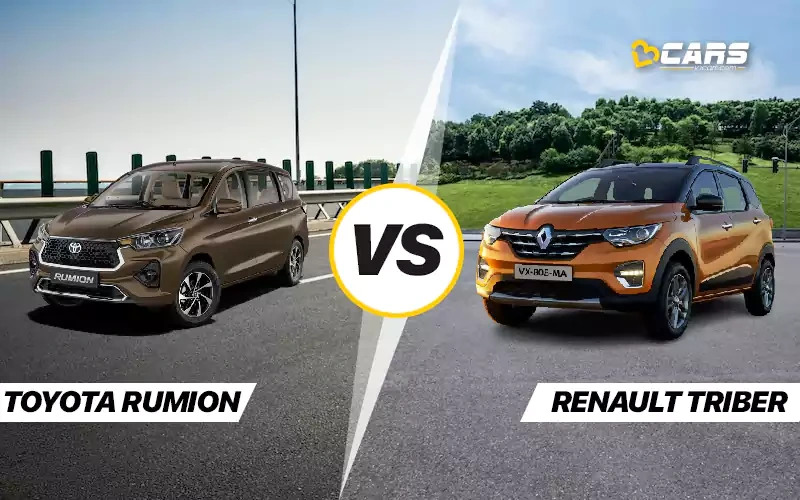 Toyota Rumion Vs Renault Triber Price, Engine Specs & Dimensions Comparison