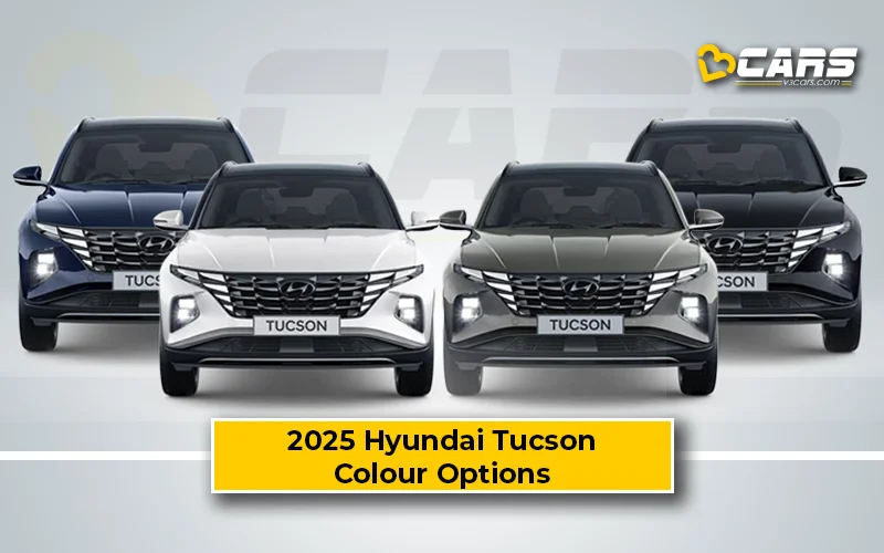 2025 Hyundai Tucson — All Exterior Colour Options (Variant-Wise)