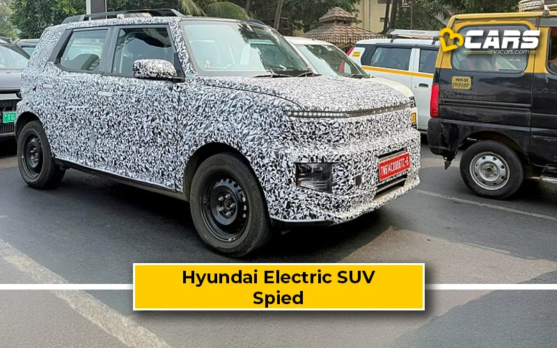 New Hyundai Electric SUV Spied