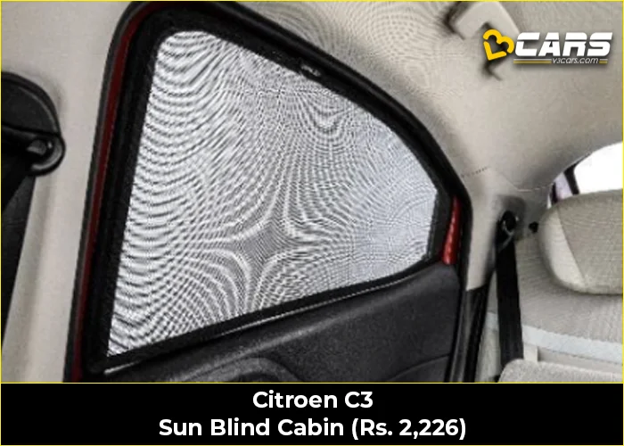 Citroen C3 Sun Blind Cabin (Rs. 2,226)
