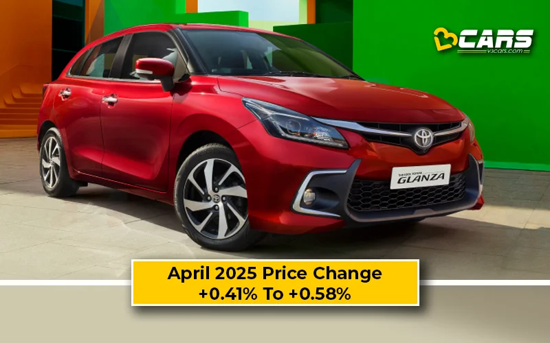 Toyota Glanza 2025 Price Change