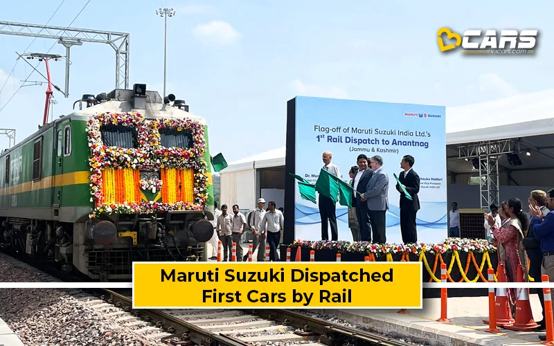 Maruti Suzuki Dispatch First Vehicles By Rail To Kashmir Valley