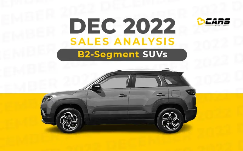 B2-Segment SUV Dec 2022 Cars Sales Analysis