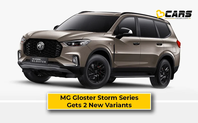 2024 MG Gloster Desert Storm And Snow Storm