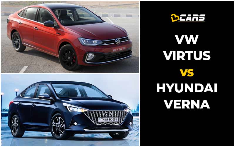 Volkswagen Virtus Vs Hyundai Verna