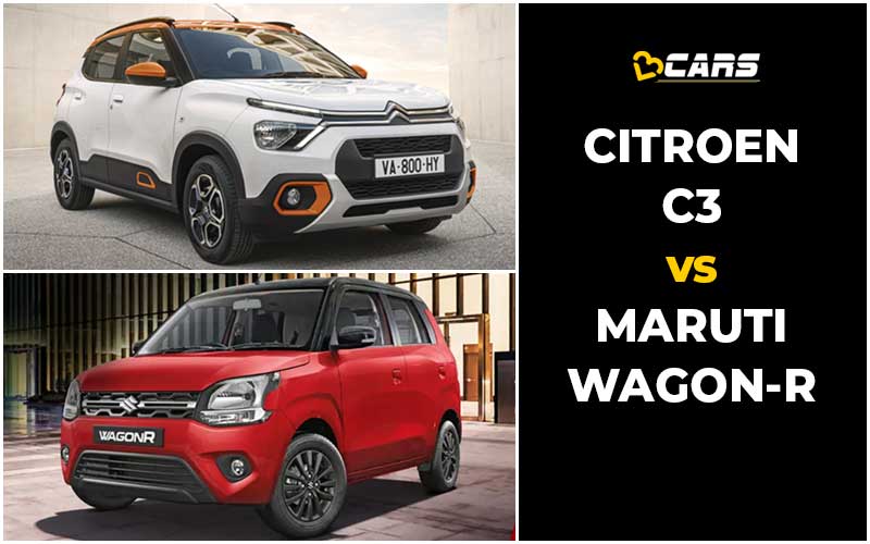 Citroen C3 Vs Maruti Suzuki WagonR