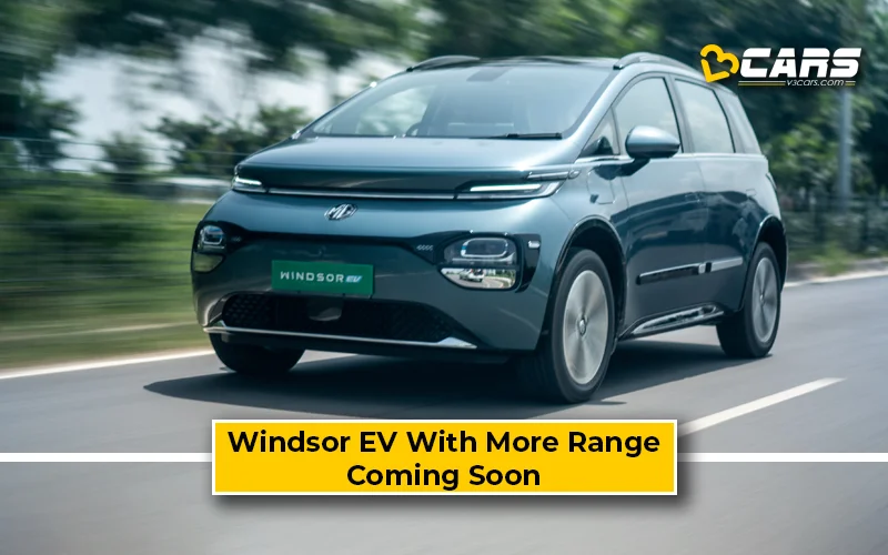 MG Likely To Launch Windsor EV With Bigger Battery Pack In May 2025