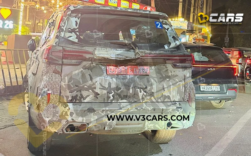 2025 mg majestor spied testing in gurgaon ahead of launch