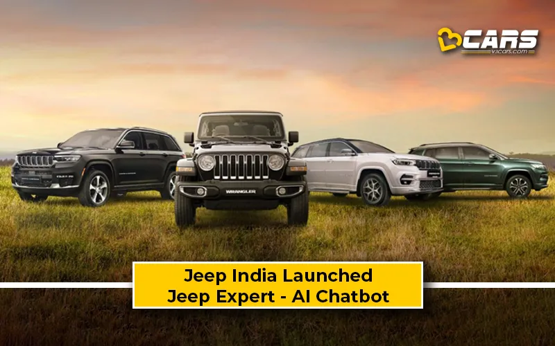 Jeep India Introduced 24x7 AI Chatbot, Jeep Expert