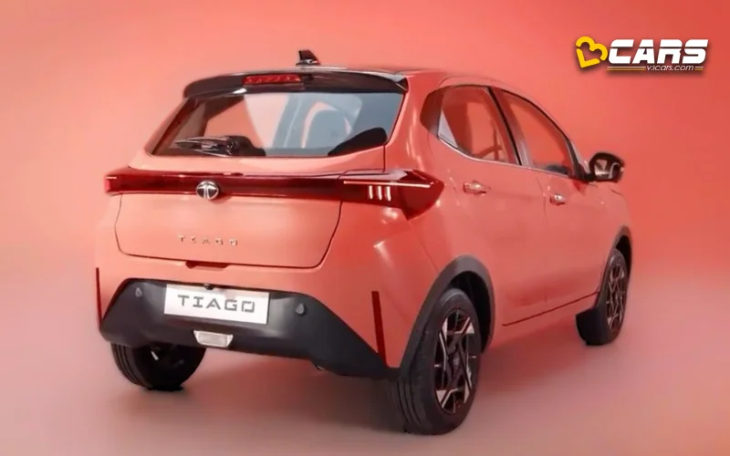 2026 Tata Tiago Facelift Rear Exterior Design