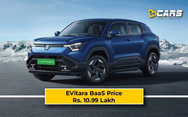 EVitara BaaS Price Rs. 10.99 Lakh