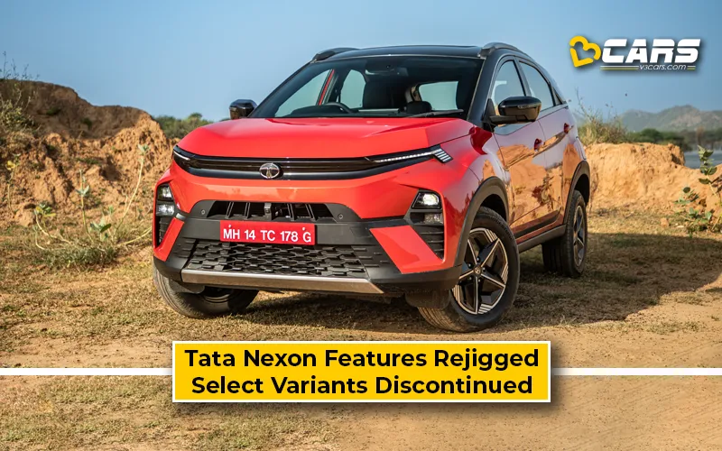 Tata Nexon Features Rejigged – Select Variants Discontinued