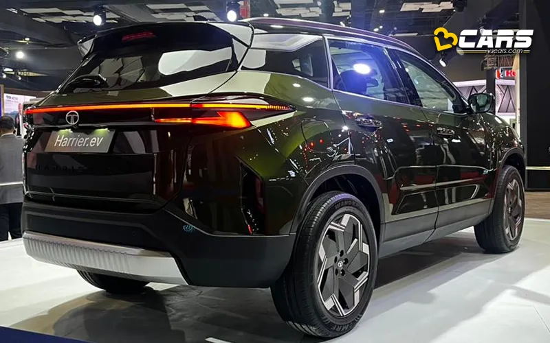 2024 tata harrier ev concept showcased at bharat mobility global expo