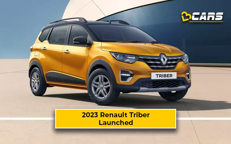 2023 Renault Triber Launched — Gets New Safety Features And BS6 Phase 2 Compliance