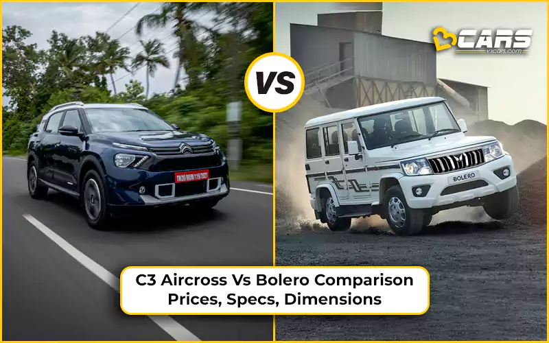 C3 Aircross Vs Bolero