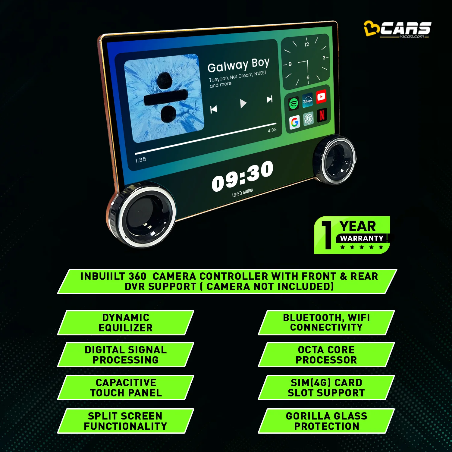 uno minda launch gpt enabled android music system