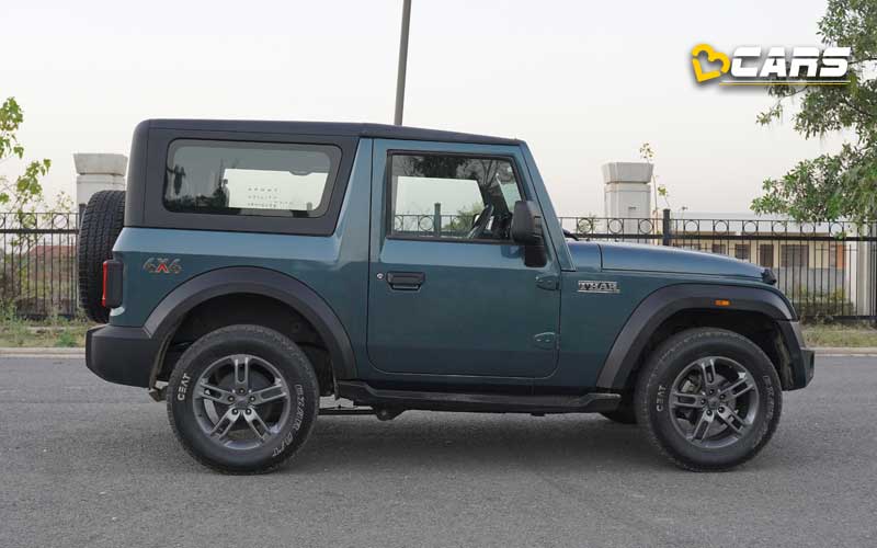 Mahindra Thar Side View