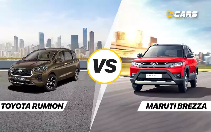 Toyota Rumion Vs Maruti Suzuki Brezza Price, Engine Specs & Dimensions Comparison