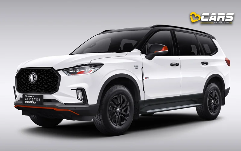 2024 mg gloster desert storm snow storm launched features and prices