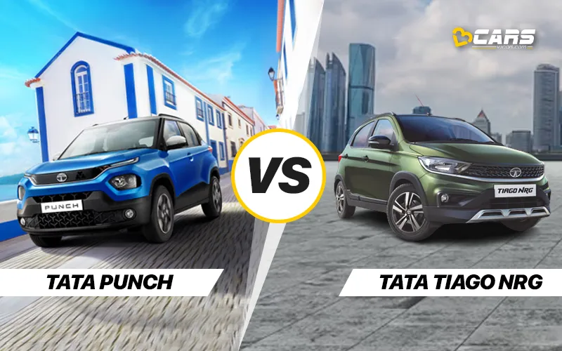 Tata Punch Vs Tata Tiago NRG Price, Engine Specs, Dimensions Comparison