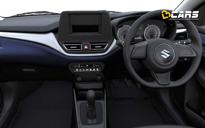 maruti nexa baleno base model sigma features engine specs dimensions cost