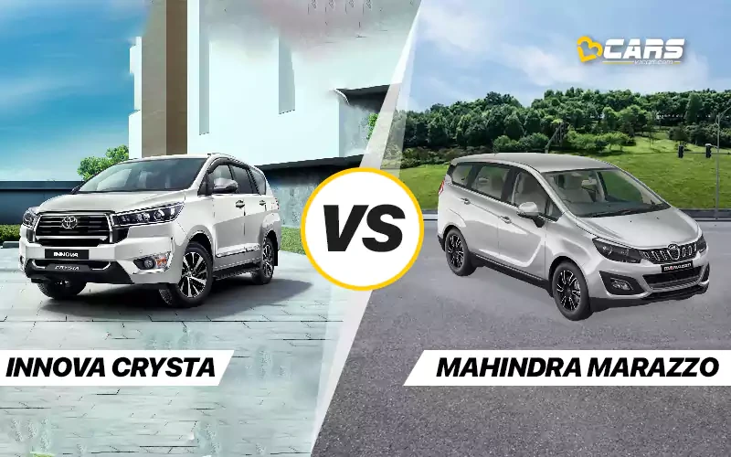 Toyota Innova Crysta Vs Mahindra Marazzo