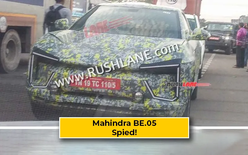 Mahindra BE.05 Electric SUV