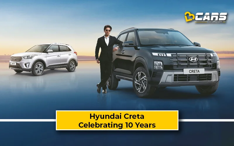 Hyundai Creta Celebrates 10 Years Of SUV Leadership In India