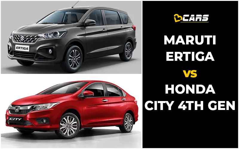 Ertiga Vs City 4th Gen