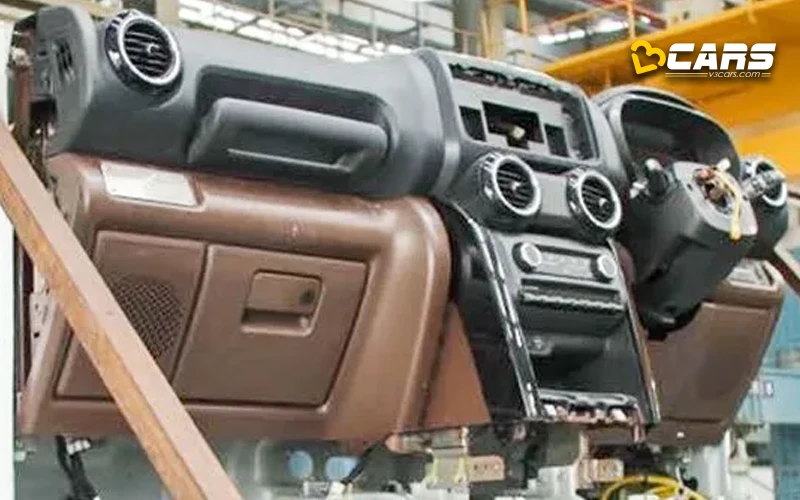 Mahindra thar 5 door to get dual tone dashboard larger touchscreen