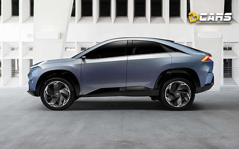 Tata concept curvv electric suv revealed