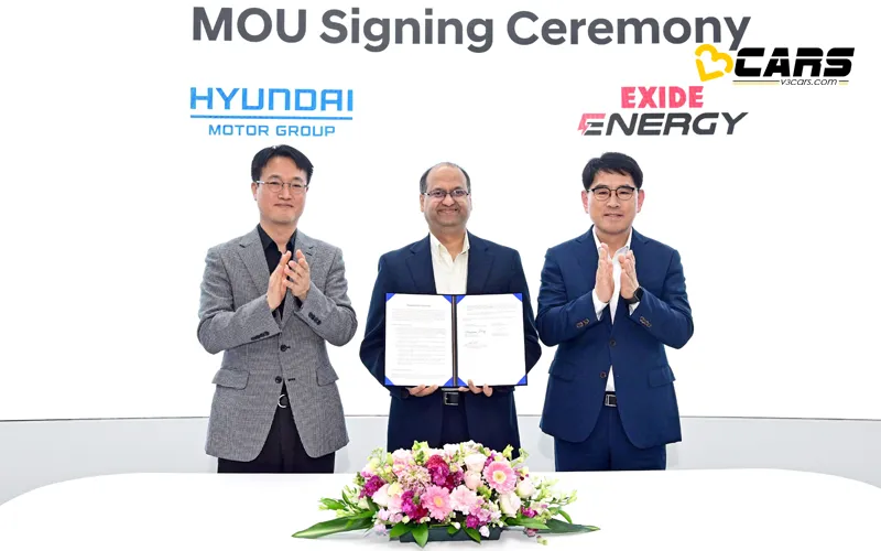 Hyundai and kia partners with exide energy for local ev battery production