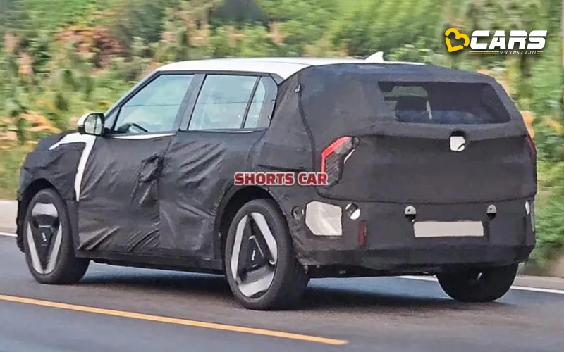 Kia ev4 electric suv spotted testing