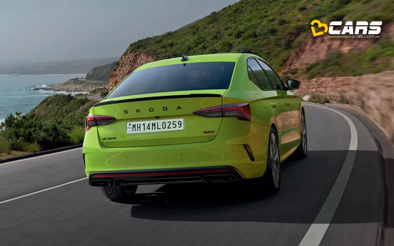 2025 Skoda Octavia RS Rear Exterior