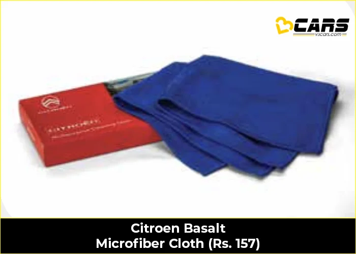 Citroen Basalt Microfiber Cloth (Rs. 157)