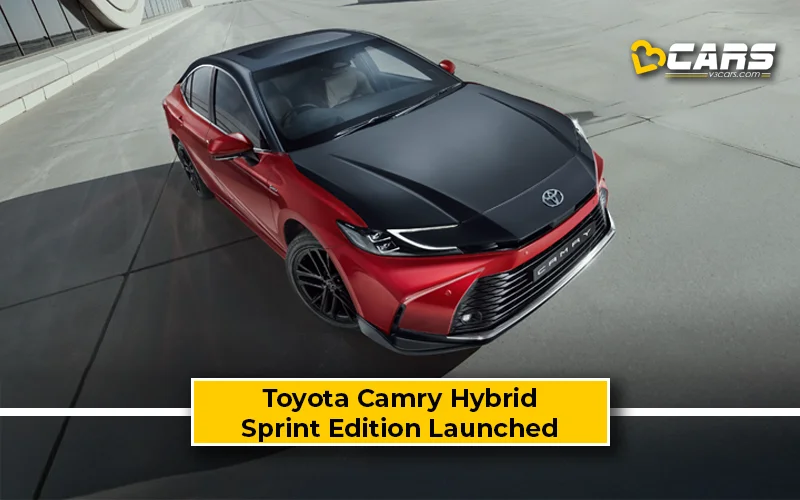 Toyota Launch 2025 Camry Hybrid Sprint Edition With Sporty Body Kit