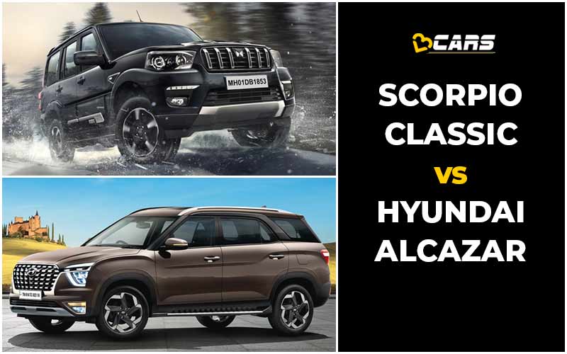 Mahindra Scorpio Classic Vs Hyundai Alcazar