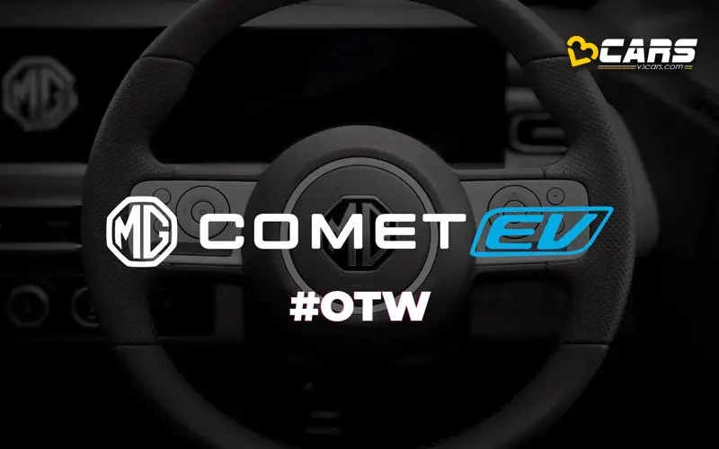 Mg motor india tease comet ev interior