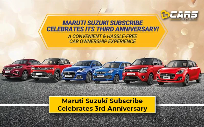Maruti Suzuki Celebrates Third Year Anniversary