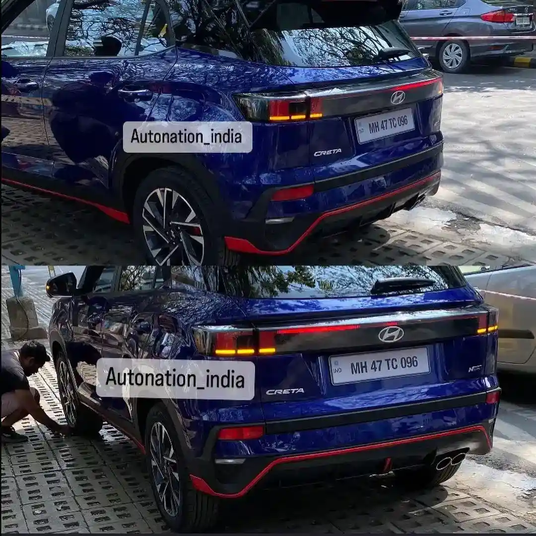 Hyundai creta n line features over creta facelift