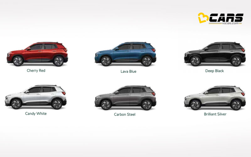 2026 Skoda Kylaq Colour Options