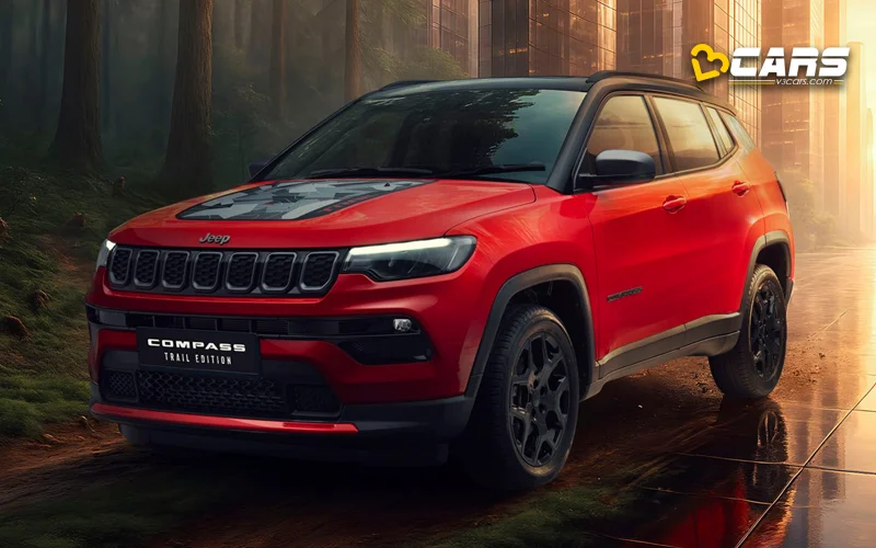 Jeep launch trail edition of compass meridian suvs