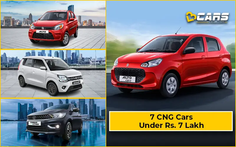 7 CNG Cars Under 7 Lakh