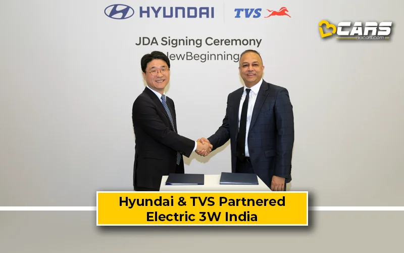 Hyundai TVS Partner For Electric Three Wheeler India