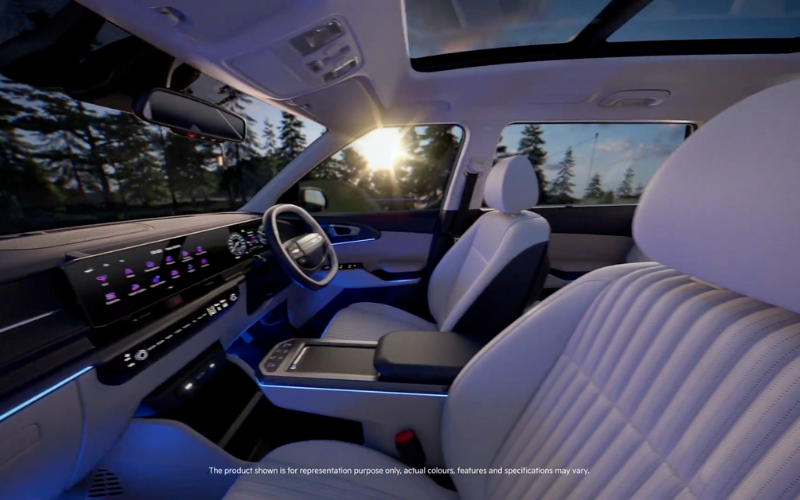 Kia Carens Clavis EV Interior