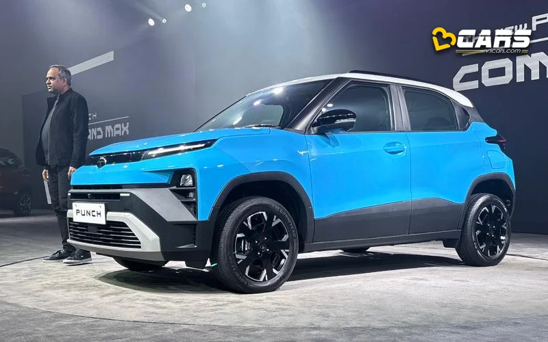 2026 Tata Punch Facelift Front Quater Exterior