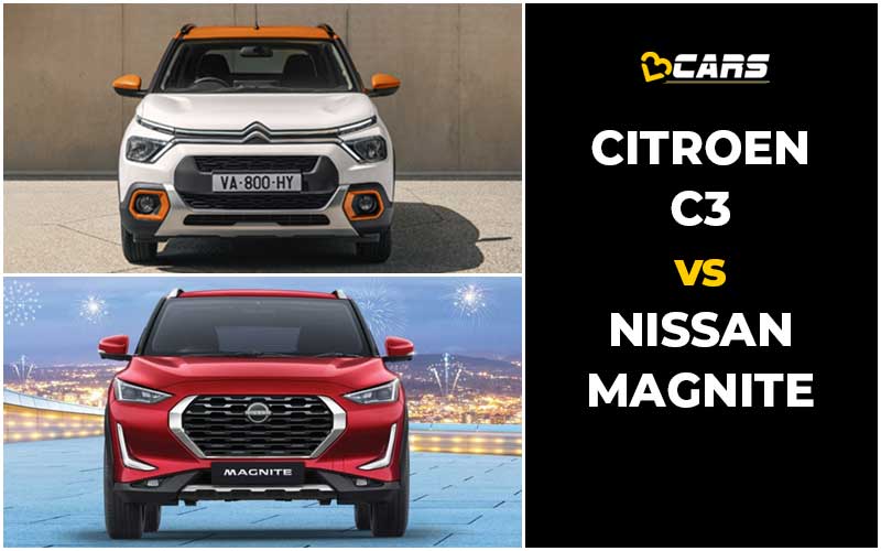 Citroen C3 vs Nissan Magnite