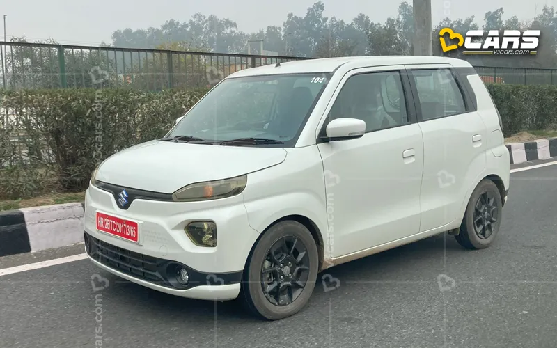 Maruti suzuki wagon r facelift spotted yet again
