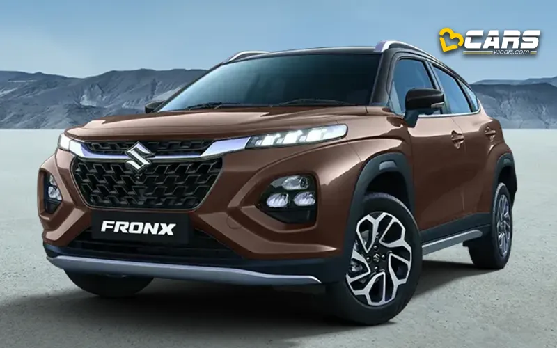 Maruti nexa fronx exterior colour options