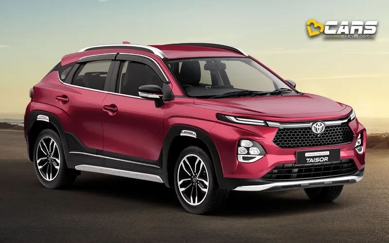 Toyota urban cruiser taisor all exterior colour options variant wise